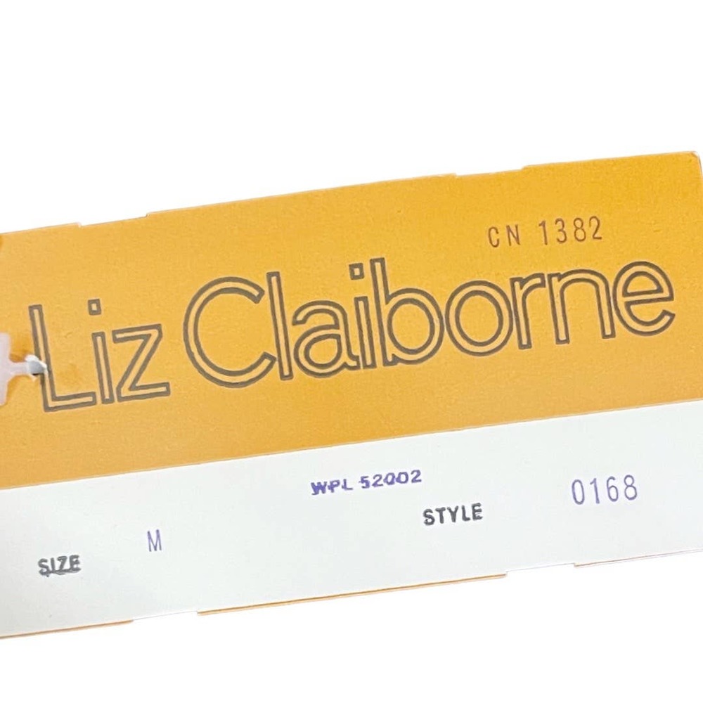 Liz Claiborne Vintage Velvet Sequin Anchor Tee Deadstock Union Tag 1980s - Picture 6 of 9